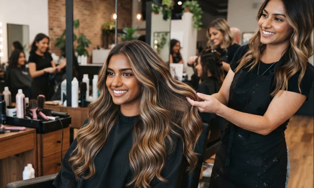 Women: Global Highlights | Mid-Back Length Hair