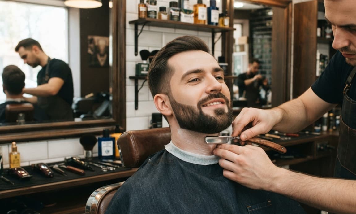 Men: Beard Trim & Shave | Sharp, Clean & Well-Groomed